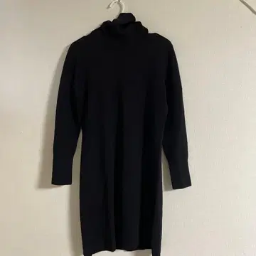 theory 터틀넥 스웨터 원피스 S 사이즈 블랙