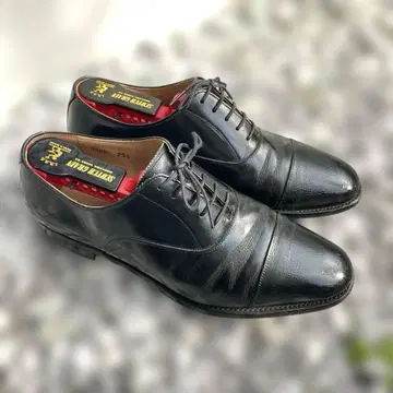 스코치 그레인 스트레이트 팁 25.5cm 블랙