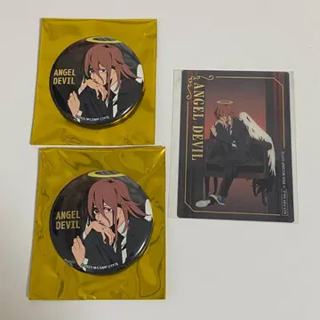 체인소 맨 천사의 악마 캔뱃지 특전 카드