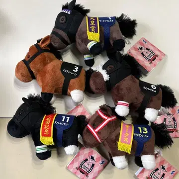 서러브레드 컬렉션 봉제 인형 5종 세트