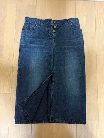 KORS 데님 스커트 사이즈 4 구제 그런지