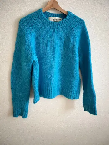 THE SHINZONE 파랑 니트 스웨터 F 사이즈