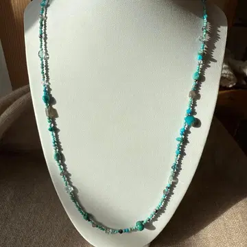 터콰이즈 목걸이