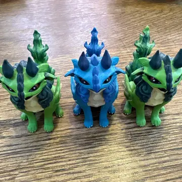 캐릭터 피규어 3체 세트