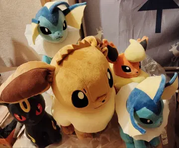 포켓몬 이브이 샤미드 부스터 블래키 봉제 인형 세트