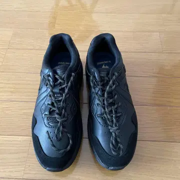 [ 미사용 ] le coq sportif 블랙 스니커즈 여성용 블랙