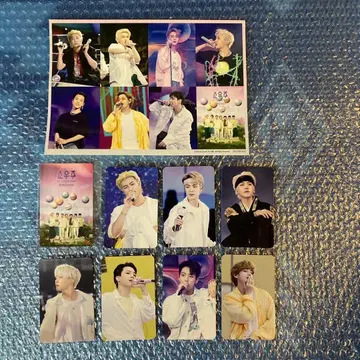 BTS MOVIE WEEKS 미개봉 포토 카드 7장 세트 특전 스티커