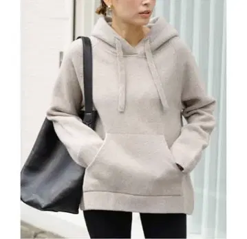 [ Deuxieme Classe ] Knitted 후디