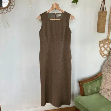 Margaret Howell 슬리브리스 롱 원피스