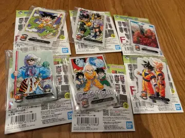 제일복권 드래곤볼 40th ~그 첫번째~ F상 아크릴 스탠드 6종 세트