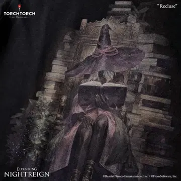 TORCHTORCH 엘든 링 셔츠 은둔자 블랙 L 사이즈