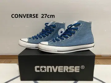 [ 새상품급 ] CONVERSE 데님 블루 하이컷 스니커즈