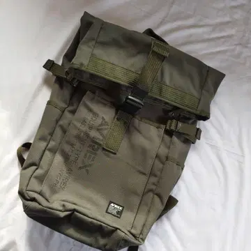 AVIREX 롤탑 백팩 새상품급