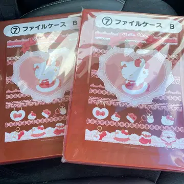 산리오 뽑기 키티 파일 케이스 B