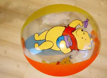 푸우 비치볼 80cm 미개봉