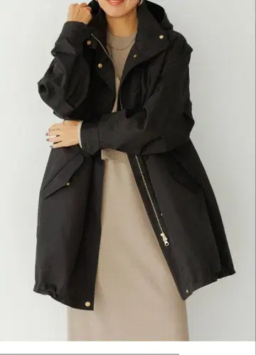 블랙 롱 마운틴 파카