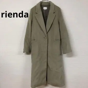 z-737 rienda 베이지 롱 코트 S