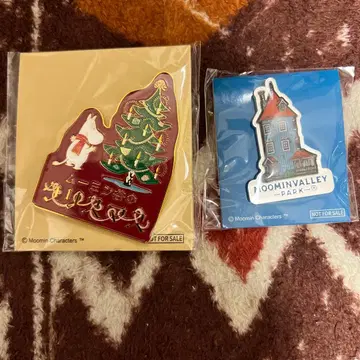 무민 핀 배지 세트