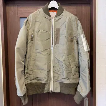 sacai Embroidered Patch Blouson MA-1