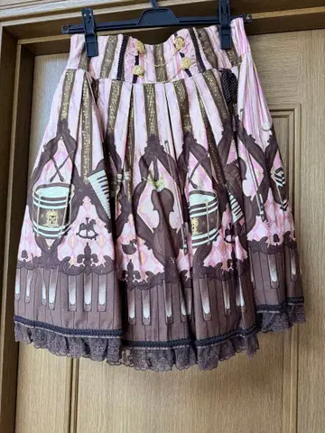 Angelic Pretty 서스펜더 부착 스커트