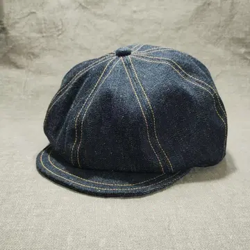 [ 재고 ] 헌팅 캡 8P 14온스 셀비치 생지 데님 L~LL 리지드