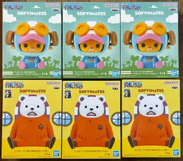 원피스 SOFVIMATES 베포 초파 피규어 6개 세트