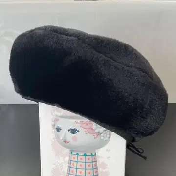 override fakefur beret (일본제)