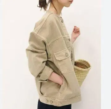 IENA 컬러 치노 리메이크 Lee 블루종 38