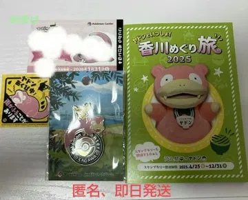 카가와 포켓몬 센터 로고 핀즈 핀 배지 야돈 스티커