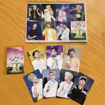 BTS 영화 MOVIEWEEKS 입장객 특전 오리지널 포토카드 스티커