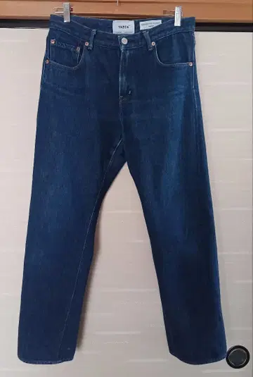 YAECA 스트레이트 데님 다크 블루