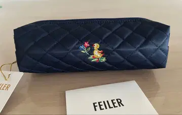 펜 케이스 하이디 네이비 퀼팅 파우치 학교 페이러 필통 기프트