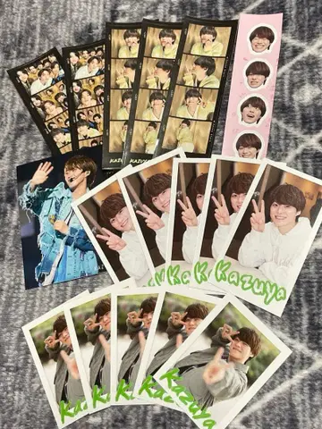 나니와단시 오하시 카즈야 씰&카드 세트