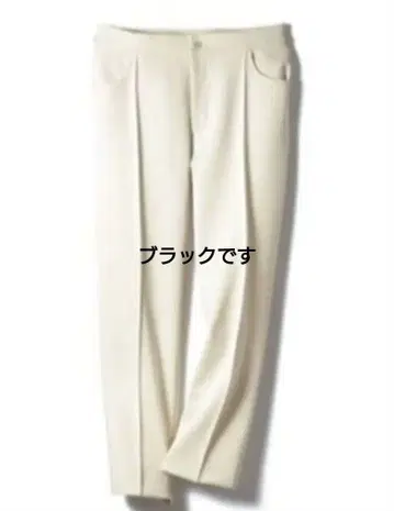 DAMA collection 센터 심 스트레치 팬츠 블랙 LL