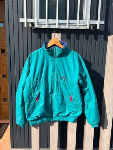 90s 파타고니아 쉘드 신틸라 자켓 에메랄드 표기 L USA제