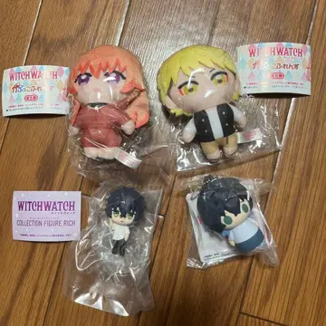 위치 워치 가챠가챠 카푸코 프렌즈 러버 마스코트 등 세트