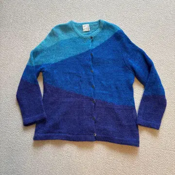 새상품급 CRAFT HIRO 모헤어 가디건 크라프트 히로 그라데이션