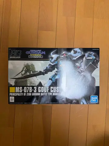 HG 구프 커스텀 1/144 건담 프라모델