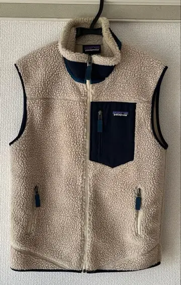 patagonia 남성용 클래식 레트로X 베스트 베이지 S사이즈