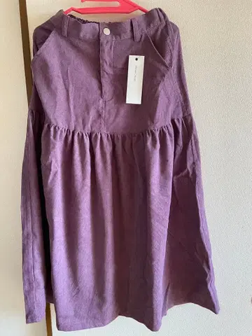 멜랑루즈 코듀로이 캉캉 스커트