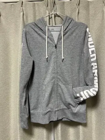 언더아머 후드 맨투맨 그레이 S UNDER ARMOUR