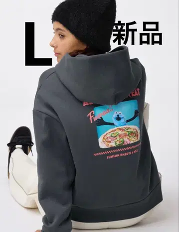 GIRLS 헤비 웨이트 후드 맨투맨 퍼펫 스