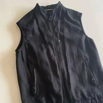 CCP 블랙 집업 베스트