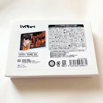 카게야마 토비오 아크릴 블록