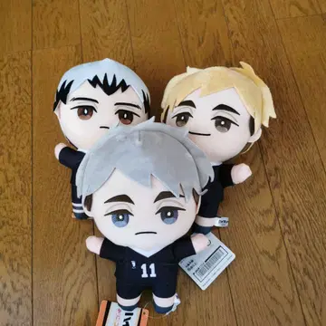 하이큐 미니컬렉션 봉제 인형 3 전 3종 세트