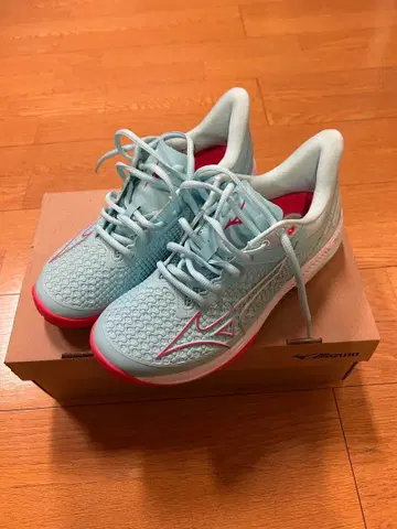 미즈노 여성용 테니스화 웨이브엑시드 투어 5 OC