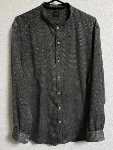 EDIFICE 기하학 패턴 버튼 다운 셔츠