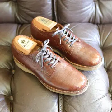 ALDEN 4908 그레인 카프 레더 플레인토 6D 브라운