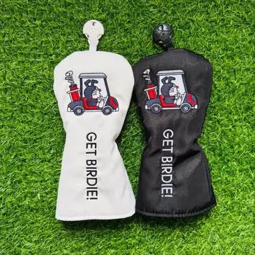 새상품 2종 세트 도라에몽 골프 클럽 헤드커버 페어웨이 우드*2