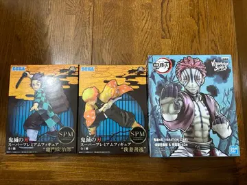 귀멸의 칼날 슈퍼 프리미엄 피규어 탄지로 젠이츠 아카자